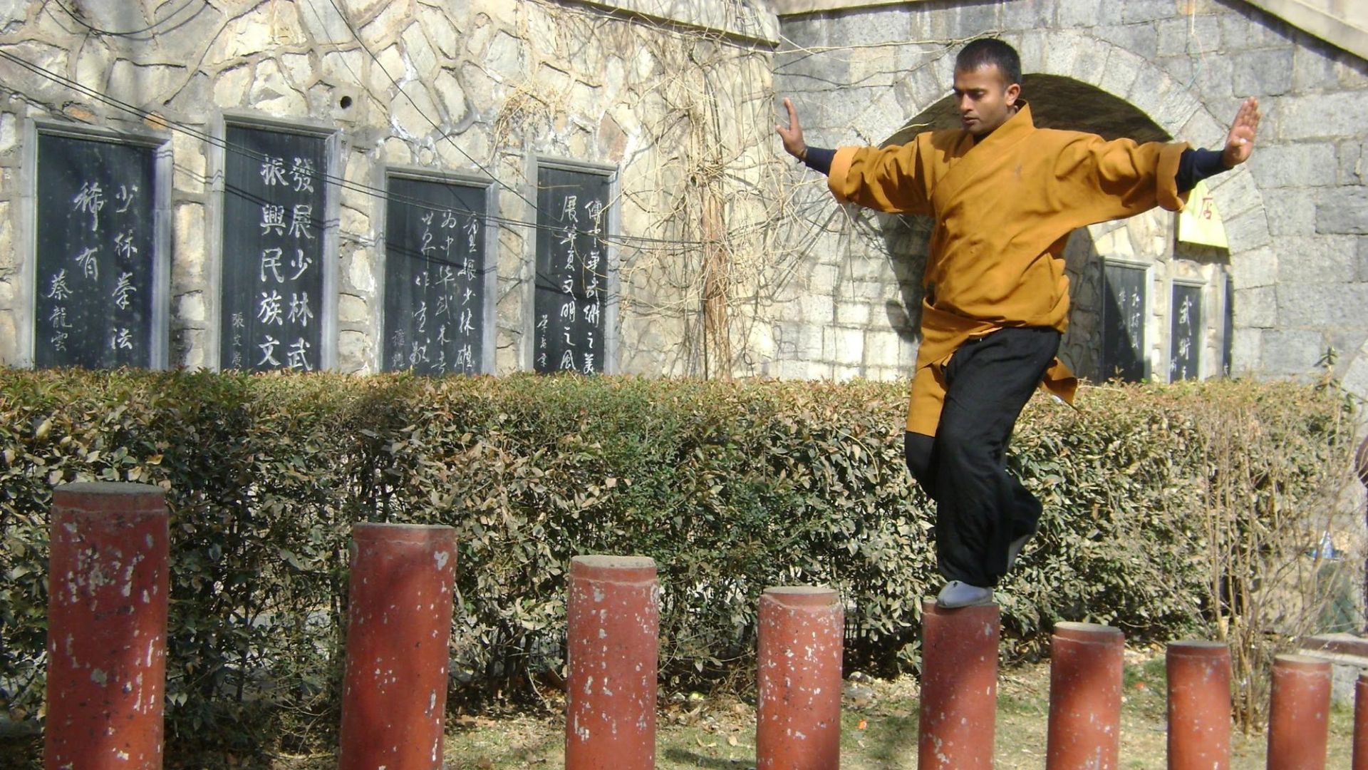 Shaolin Warrior Monk Training