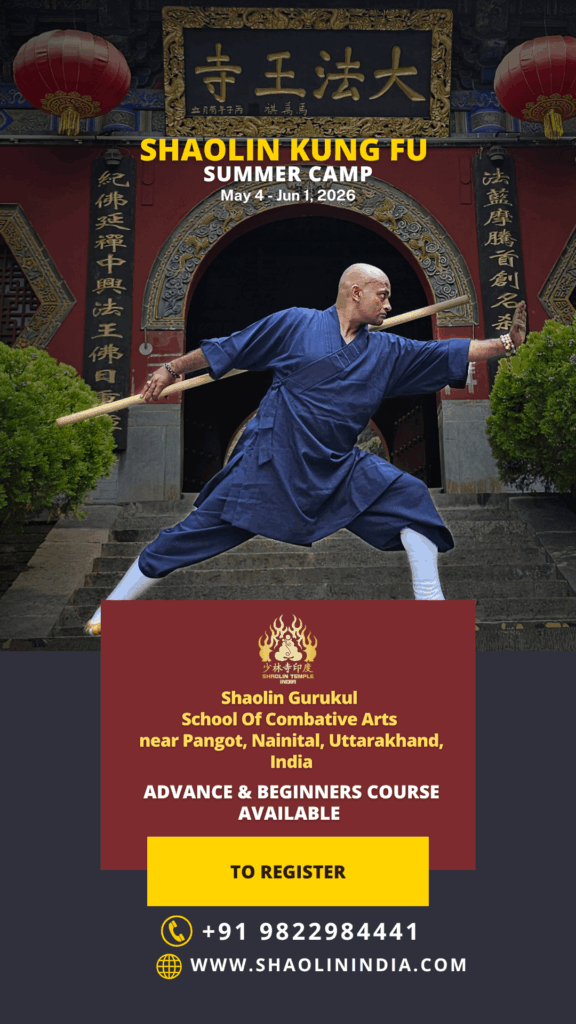 Shaolin Kung fu 30 days Course India