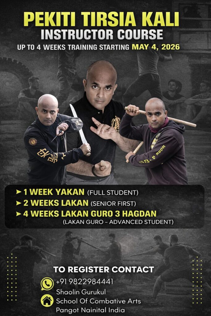 PEKITI TIRSIA KALI – BEGINNERS INTENSIVE COURSE